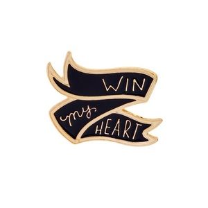 [3 for $6] Win My Heart Pin🖤